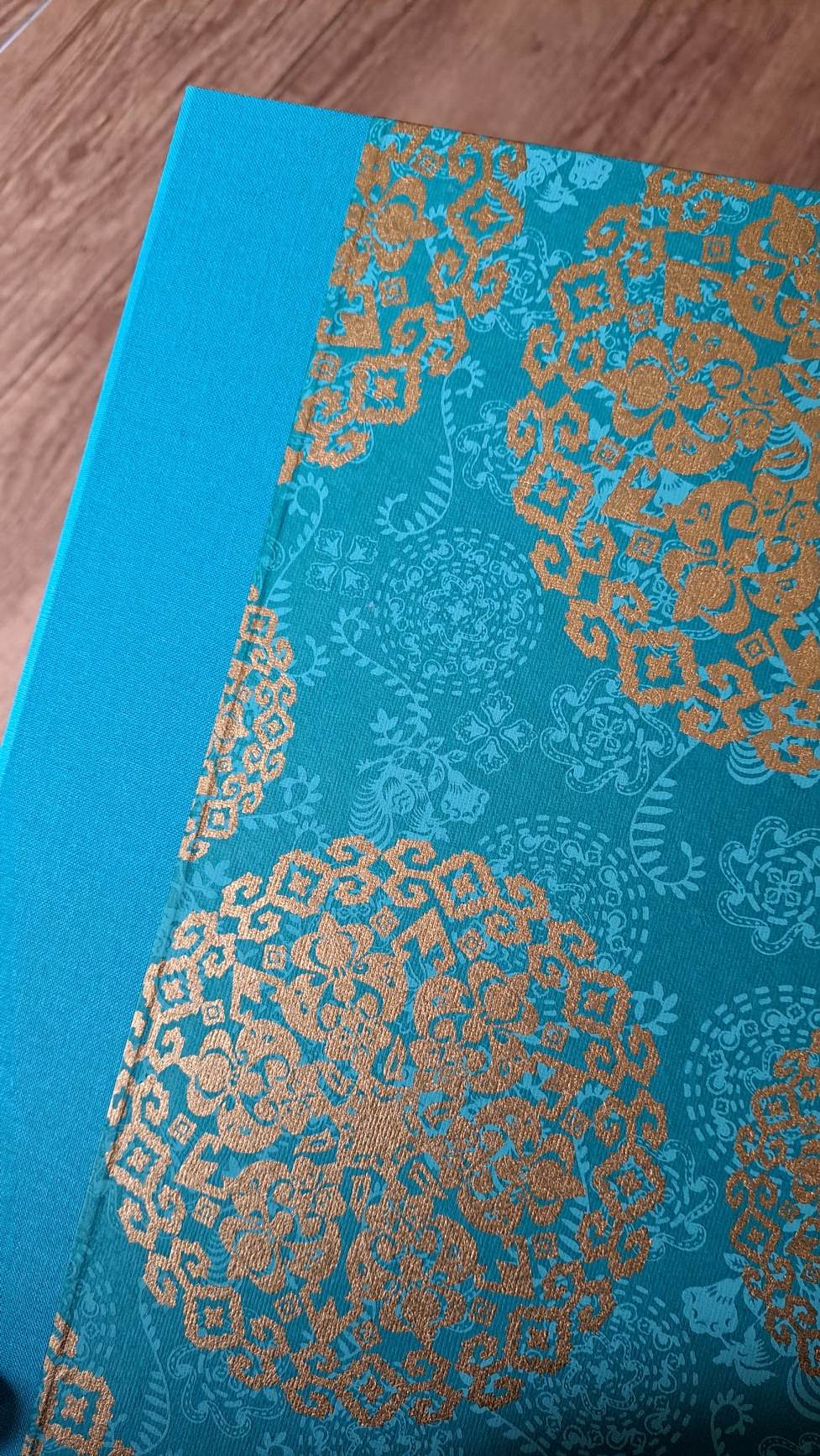 Conference folder - blue